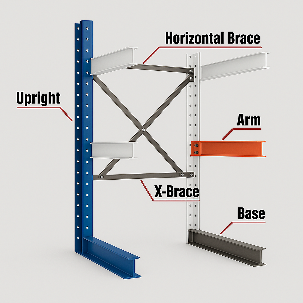 Cantilever Rack Components