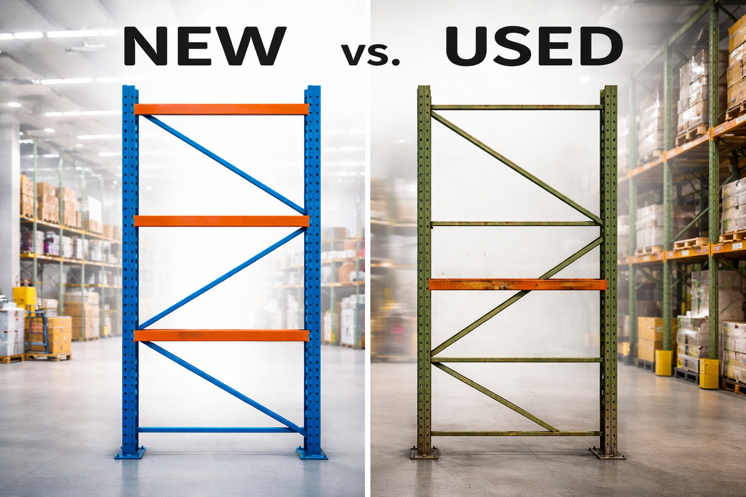 New vs. Used Pallet Racks: Which Is Right for Your Warehouse? | Pallet ...